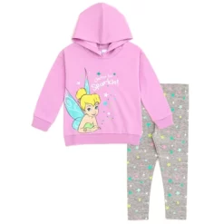 Disney Princess Mulan Rapunzel Jasmine Ariel Belle Cinderella Tiana Tinker Girls Pullover Hoodie Legging Toddler To Big Kid -Family Style Shop GUEST 5140a773 4143 4ddd 9062 34feb357e0b9