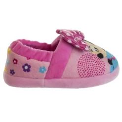 Disney Kids Girl's Minnie Mouse Slippers - Plush Lightweight Warm Comfort Soft Aline House Slippers – Fuchsia Pink (size 5-12 Toddler-Little Kid) -Family Style Shop GUEST 549eb1b1 e010 4ed5 8930 a4fc56f5e16f