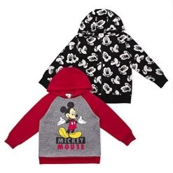 Disney Boy's 2-Pack Mickey Mouse Graphic Hooded Sweatshirt And Full Zip Hoodie Set For Kids -Family Style Shop GUEST 54b0dc68 4d06 4934 a55a 2e96be2088da