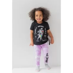 Disney Nightmare Before Christmas Sally Jack Skellington Girls T-Shirt And Leggings Outfit Set Toddler To Little Kid -Family Style Shop GUEST 54c23fc2 23dd 4608 a2f0 89e451141ea6