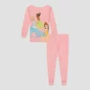Toddler Girls' 4pc Disney Princess Snug Fit Pajama Set - Pink/Ivory -Family Style Shop GUEST 57b2b7d7 ac27 46d2 8520 bd433aaf0c8c