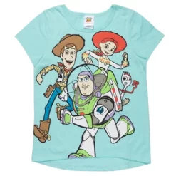 Disney Pixar Toy Story Woody Buzz Lightyear Forky Girls 3 Pack Graphic T-Shirts Toddler -Family Style Shop GUEST 57ea25d9 280c 4f55 9506 8f01c84dd796
