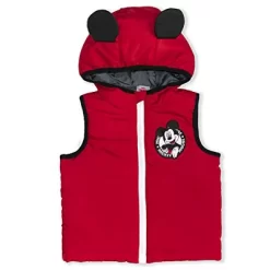 Disney Boy's 3-Pack Mickey Mouse Long Sleeve Graphic Tee, 3D Hoodie Vest And Jogger Pant Set For Toddler -Family Style Shop GUEST 5c03d4ad 4dfd 40f7 8702 5e5230fcf184