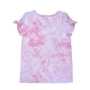 Disney Girl's Minnie Mouse Smile All Day Glitter Print Tie Dye Graphic Tee For Kids -Family Style Shop GUEST 5c3dbe7c 4240 492b 8170 37f1562ab410