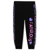 Disney Girl's 2-Pack Fabulous Minnie Mouse Graphic Pullover Sweatshirt And Jogger Pants Set, Leopard Print For Kids