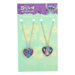 Disney Stitch Girls BFF Necklace With Angel And Stitch Charm - Best Friends Gift Necklaces, Set Of 2 -Family Style Shop GUEST 5cb5ae8d a303 4477 8979 3f78255ebe5b
