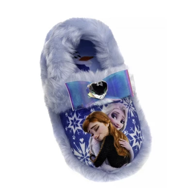 Disney Frozen Toddler Girls Slippers 4 Disney Frozen Toddler Girls Slippers - Image 2