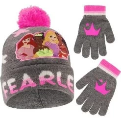Disney Princess Winter Hat And Kids Mittens/ Gloves Set, Toddlers Age 2-4 -Family Style Shop GUEST 5ee25769 3844 4184 8f16 dbf40b360424