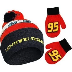 Disney Cars Lightning McQueen Winter Hat And Mitten Set, Toddler Boys Ages 2-4 -Family Style Shop GUEST 612a4789 e0f9 48dd b6a3 ee21e2e742e0