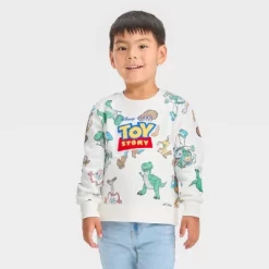 Toddler Boys' Disney Toy Story Fleece Pullover Sweatshirt - Off-White -Family Style Shop GUEST 63629e8b b3b8 4dda 9136 5b13e5e12a0b
