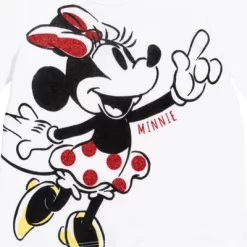 Disney Princess Disney Minnie Mouse Princess Ariel Baby Girls Bodysuit Graphic T-Shirt Mesh Skirt And Leggings 4 Piece Layette Set -Family Style Shop GUEST 63e09ece 192f 4ddf a90f ec9dd95b68b8