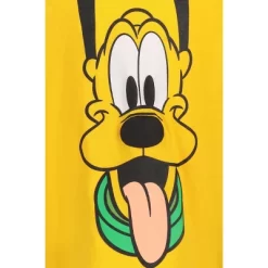 Disney Mickey Mouse Goofy Graphic T-Shirt Yellow -Family Style Shop GUEST 63f49566 b297 494e 8f74 0a84590ded61