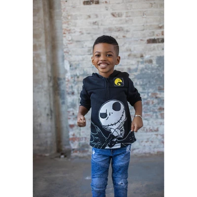 Disney Nightmare Before Christmas Jack Skellington Oogie Boogie Sally Fleece Quarter Zip Hoodie Toddler 3 Disney Nightmare Before Christmas Jack Skellington Oogie Boogie Sally Fleece Quarter Zip Hoodie Toddler