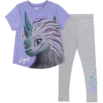 Disney Vampirina Raya And The Last Dragon Princess Lion King Winnie The Pooh Sisu Simba Girls T-Shirt And Leggings Outfit Set Little Kid To Big Kid 10 Disney Vampirina Raya And The Last Dragon Princess Lion King Winnie The Pooh Sisu Simba Girls T-Shirt And Leggings Outfit Set Little Kid To Big Kid - Image 8