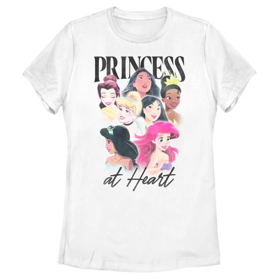 Women's Disney Princess At Heart T-Shirt 5 Women's Disney Princess At Heart T-Shirt - Image 3