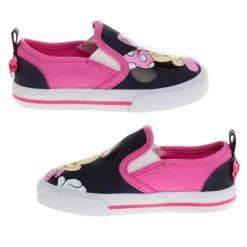 Disney Minnie Mouse Girls No Lace Shoes - Kids Disney Character Loafer Low Top SlipOn Casual Tennis Canvas Sneakers (size 5-12 Toddler - Little Kid) -Family Style Shop GUEST 6baa0930 73c4 42cd b804 258bcae37788
