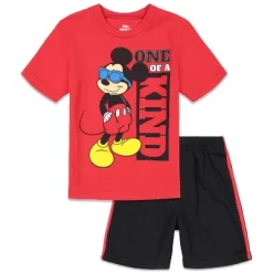 Disney Mickey Mouse Donald Duck Goofy Pluto Graphic T-Shirt And Mesh Shorts Outfit Set Infant To Little Kid -Family Style Shop GUEST 6d0011d3 006d 4aa8 8c9b 7c0b6e2a135d