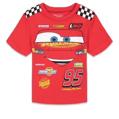 Disney Pixar Cars Lion King Lightning McQueen T-Shirt And Mesh Shorts Outfit Set Toddler 3 Disney Pixar Cars Lion King Lightning McQueen T-Shirt And Mesh Shorts Outfit Set Toddler