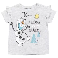 Disney Frozen Princess Anna Elsa Girls 3 Pack T-Shirts Little Kid To Big Kid -Family Style Shop GUEST 6f0c916b 9302 4e56 9888 3750fd628758