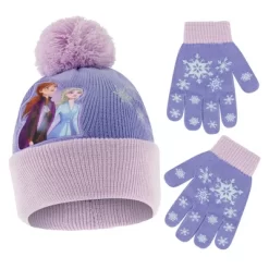Disney Frozen Elsa And Anna Winter Hat And Kids Gloves Set, Little Girls Ages 4-7 -Family Style Shop GUEST 71b577bf eb38 4f42 9e05 9150d50ac4bf