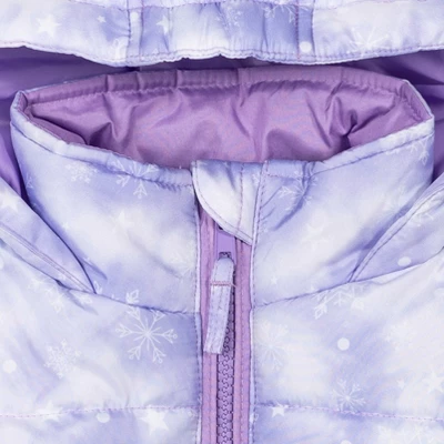 Disney Frozen Princess Anna Elsa Girls Zip Up Winter Coat Puffer Jacket Toddler 10 Disney Frozen Princess Anna Elsa Girls Zip Up Winter Coat Puffer Jacket Toddler - Image 8