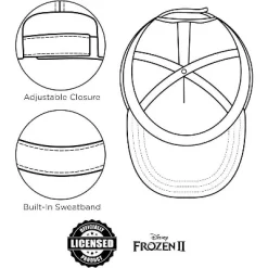 Disney Frozen Elsa And Anna Girls Baseball Cap -Family Style Shop GUEST 731513ec 3086 43e8 925a 112ff33727b1