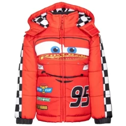 Disney Pixar Cars Lightning McQueen Winter Coat Puffer Jacket Little Kid -Family Style Shop GUEST 742a8a28 cac9 4e90 b6c6 a79e33167263