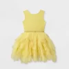 Toddler Girls' Disney Princess Belle Sleeveless Tutu Dress - Yellow -Family Style Shop GUEST 751b2990 4cbe 4504 8ef7 a13e5c1dd8dd