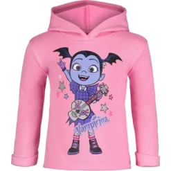 Disney Vampirina Girls Pullover Fleece Hoodie And Leggings Outfit Set Little Kid To Big Kid