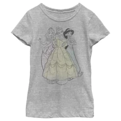 Girl's Disney Princess Coloring Book T-Shirt -Family Style Shop GUEST 77152a1c 4f7c 429b 8151 ce0194fd8cc7
