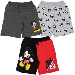 Disney Mickey Mouse French Terry 3 Pack Shorts -Family Style Shop GUEST 775d802b 7cc2 4730 8866 29e4e53ca59f