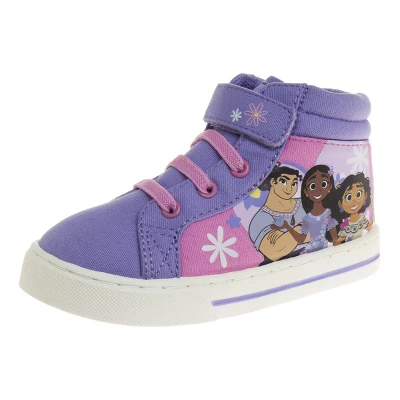 Disney Encanto Mirabel Girls High Top Hook And Loop Sneakers. (Toddler Little Kids) 9 Disney Encanto Mirabel Girls High Top Hook And Loop Sneakers. (Toddler Little Kids) - Image 7