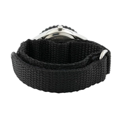 Boys' Disney Mickey Mouse Stainless Steel With Articulating Hands And Bezel Watch - Black 4 Boys' Disney Mickey Mouse Stainless Steel With Articulating Hands And Bezel Watch - Black - Image 2