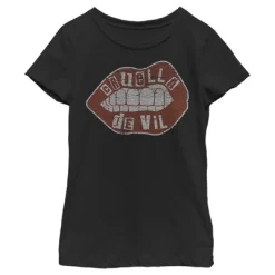 Disney Girl's Cruella Distressed Red Lips Logo T-Shirt 7 Disney Girl's Cruella Distressed Red Lips Logo T-Shirt -Family Style Shop GUEST 77f58798 5857 470e 863a 7140b50b7484