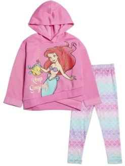 Disney Princess Mulan Rapunzel Jasmine Ariel Belle Cinderella Tiana Tinker Girls Pullover Hoodie Legging Toddler To Big Kid -Family Style Shop GUEST 780892a3 a5bc 4524 abb4 cdae6ac70cc3