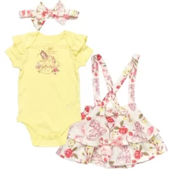 Disney Princess Belle Ariel Tiana Baby Girls Bodysuit French Terry Jumper And Headband 3 Piece Outfit Set Newborn To Infant 13 Disney Princess Belle Ariel Tiana Baby Girls Bodysuit French Terry Jumper And Headband 3 Piece Outfit Set Newborn To Infant -Family Style Shop GUEST 78c7e001 8e01 4575 a19b b8e6dc90f964