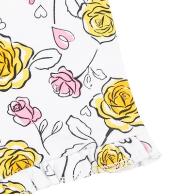 Disney Frozen Moana Princess Rapunzel Snow White Raya And The Last Dragon Baby Girls Peplum T-Shirt And French TerryShorts Outfit Set Infant 8 Disney Frozen Moana Princess Rapunzel Snow White Raya And The Last Dragon Baby Girls Peplum T-Shirt And French TerryShorts Outfit Set Infant - Image 6