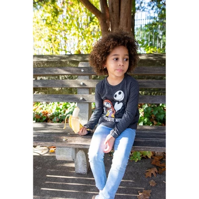 Disney Nightmare Before Christmas Sally Jack Skellington Girls 2 Pack T-Shirts Toddler To Big Kid 4 Disney Nightmare Before Christmas Sally Jack Skellington Girls 2 Pack T-Shirts Toddler To Big Kid - Image 2