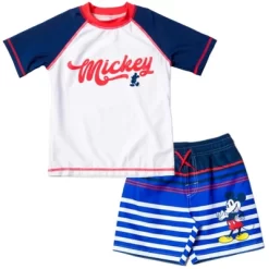 Disney Mickey Mouse Rash Guard And Swim Trunks Outfit Set Infant To Toddler -Family Style Shop GUEST 7b863844 1fda 48a3 8ae2 aac333c5caf5