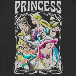 Women's Disney Princess Sketch Poster T-Shirt