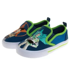 Disney Toy Story Kids Casual No Lace Shoes - Buzz Lightyear Sheriff Woody Low Top Canvas Slip-on Tennis Boys Sneakers (Size 5-12 Toddler - Little Kid) -Family Style Shop GUEST 7ebd7152 2014 45fd 916a 78b8e5f4a878