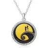 Disney The Nightmare Before Christmas Womens Jack And Sally Necklace, 18'' 1 Disney The Nightmare Before Christmas Womens Jack And Sally Necklace, 18'' -Family Style Shop GUEST 7ef25b3b efcf 4d32 a3e2 c2551da9c961