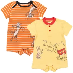 Disney Winnie The Pooh Tigger Tiger Pig 2 Pack Rompers Orange/Yellow 21 Disney Winnie The Pooh Tigger Tiger Pig 2 Pack Rompers Orange/Yellow -Family Style Shop GUEST 7fa26273 9081 4f13 b716 ddd2c8d808f3
