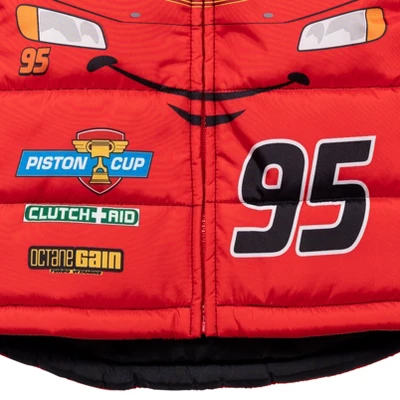 Disney Pixar Cars Lightning McQueen Winter Coat Puffer Jacket Toddler 9 Disney Pixar Cars Lightning McQueen Winter Coat Puffer Jacket Toddler - Image 7