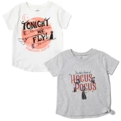 Disney Hocus Pocus Girls 2 Pack Graphic T-Shirts Little Kid To Big Kid -Family Style Shop GUEST 827351eb 787f 43ab 935b 47af1e227695
