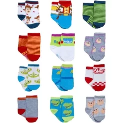 Disney Baby Boys’ Socks - 12 Pack Mickey Mouse, Winnie The Pooh, Lion King, Toy Story (Newborn/Infant) -Family Style Shop GUEST 829b00af f615 47e1 950b b24a940988be