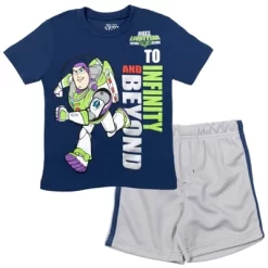 Disney Pixar Toy Story Buzz Lightyear Woody Baby Athletic T-Shirt And Mesh Shorts Outfit Set Infant -Family Style Shop GUEST 8448d518 8ebe 4b95 a40f 30e1c39e8330 1