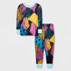 Toddler Girls' Disney The Nightmare Before Christmas Sally Pajama Set - Black -Family Style Shop GUEST 85d8e63a 2440 42e2 ad8c 7fa3aa741aef