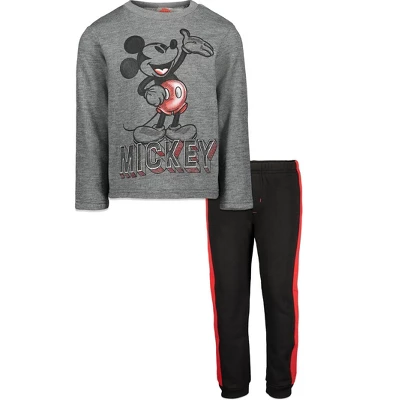 Disney Mickey Mouse Goofy Donald Duck Pluto Fleece Pullover T-Shirt And Pants Toddler 14 Disney Mickey Mouse Goofy Donald Duck Pluto Fleece Pullover T-Shirt And Pants Toddler - Image 12