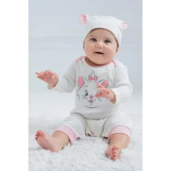 Disney Classics Winnie The Pooh Lion King Tigger Mickey Mouse Minnie Mouse Bambi Cosplay Snap Coverall And Hat Newborn To Infant